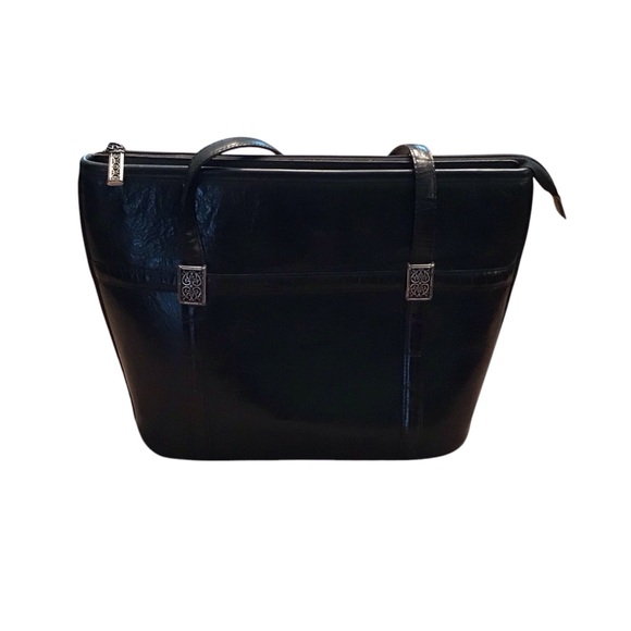 Brighton Berkeley black leather handbag - Picture 4 of 4